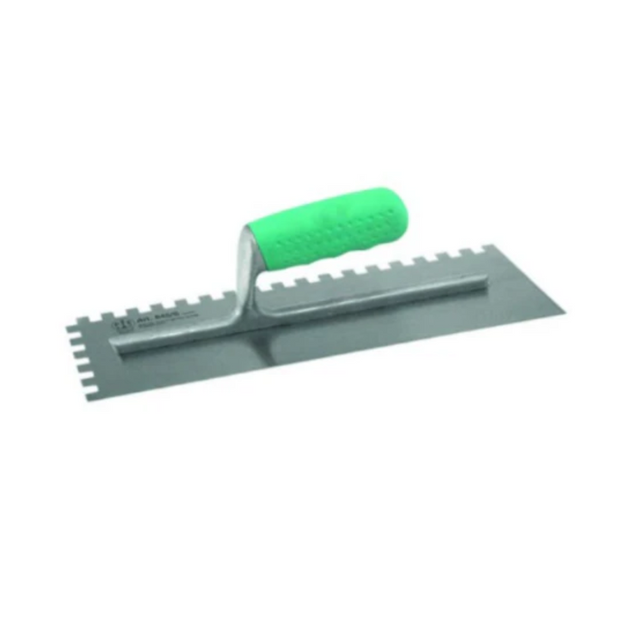 Frattazzo Americana Dentata 360x120 mm Dente 6x8 PAVAN per la posa e la finitura di intonaci e massetti