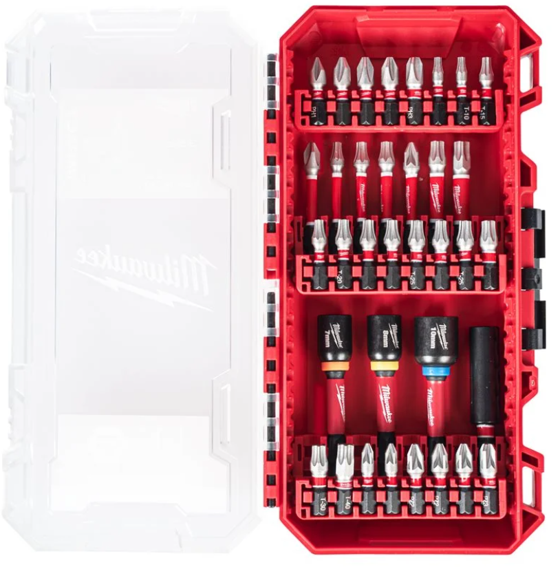 SET BIT AVVITATURA SHOCKWAVE 35pz MILWAUKEE