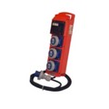 Quadro Elettrico Portatile IP44 con 3 Prese Monofase 16A