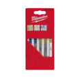 Set 5 Lame Seghetto Alternativo Miste per Legno Ferro e PVC