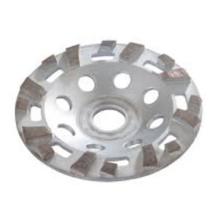 Platorello Diamantato Diametro 125 mm per Levigatura Edilizia utensile professionale per edilizia e cantiere