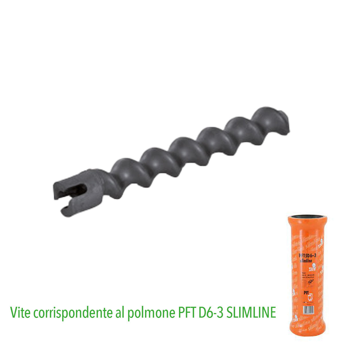 Vite Senza Fine D6-3 Slimline PFT ricambio professionale