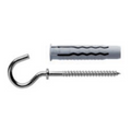 Tasselli in Nylon GL6/3B 6x30 con Gancio a C - Confezione 10 pezzi