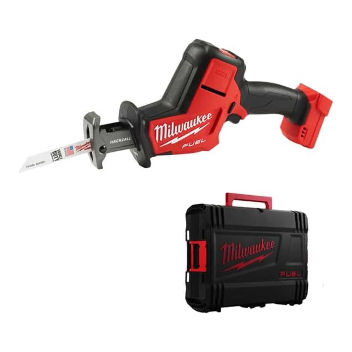 Seghetto Diritto Milwaukee M18 FUEL Hackzall 4933500564 con valigetta senza Batteria
