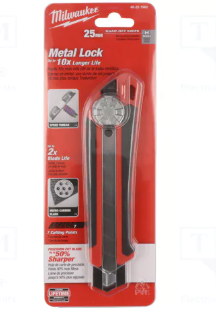 Cutter Professionale Milwaukee con Lama da 25 mm per taglio professionale in cantiere