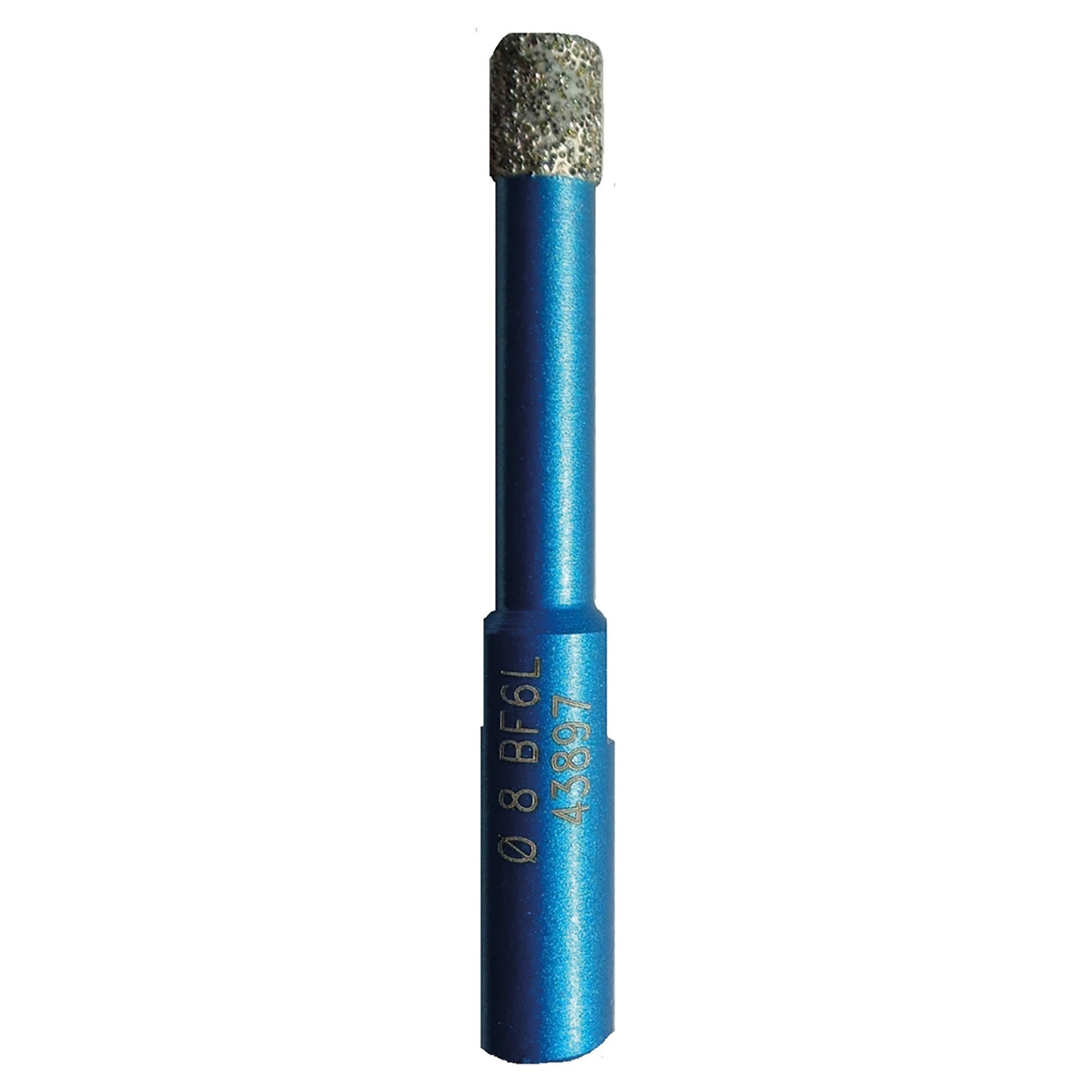 Foretto Diamantato 8x40 FDA Vacuum UNI con Codolo 10