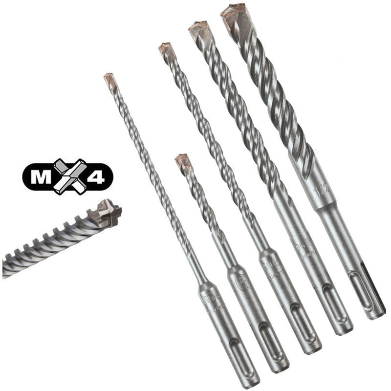 Punta SDS-Plus MX4 4 Taglienti D. 10x600 mm Milwaukee