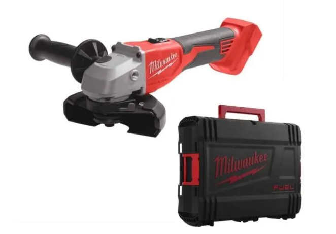 Smerigliatrice Angolare 125mm 18V Brushless con Interruttore a Paletta senza batteria con valigetta Art 4933492643