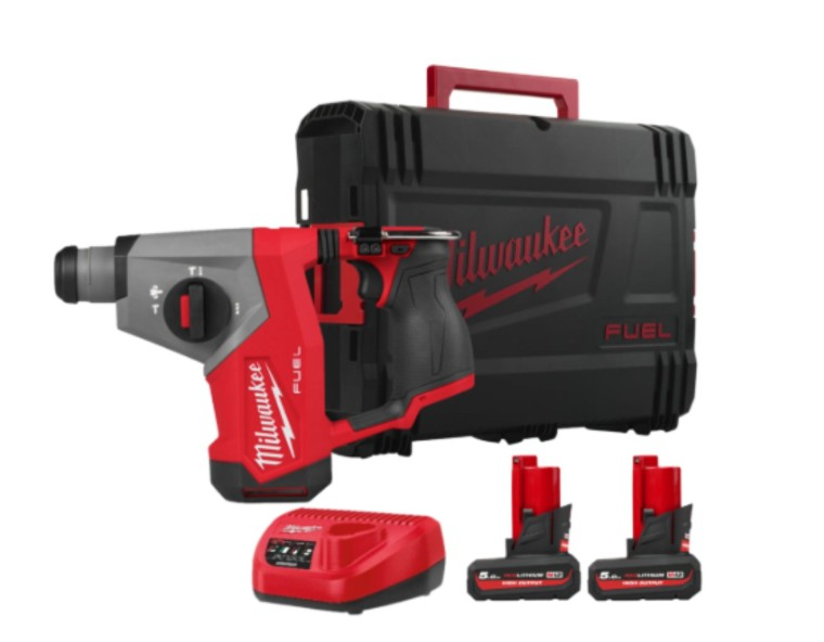 Tassellatore Milwaukee M12 FHAC16 Fuel SDS-Plus 16mm art. 4933499185 (valigetta+batt.+carica