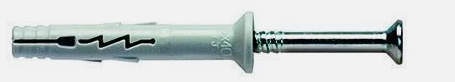 Tasselli Turbo Jet in Nylon 8x60 mm per Muratura - Confezione 10 pezzi